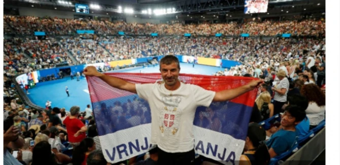 vrnjčanin SašA Burmaz bio Noletova podrška u  Australiji