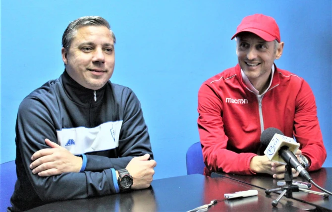 Nekad su Milan Belić i Ivan Gvozdenović bili suparnici na terenu, a sad kao treneri kraj terena