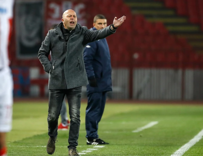 Trener Dragan Aničić