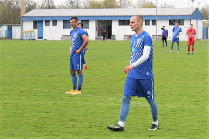 Dean Tišma i Luka Krajinović postigli su golove za Bečejce u Bačkoj Palanci - foto: V. Jankov