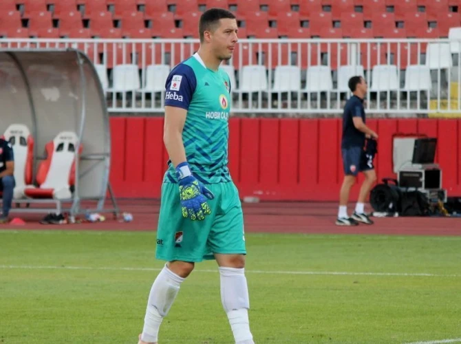 Nikola Petrić golman Proletera (lična arhiva/foto: Zdravko)