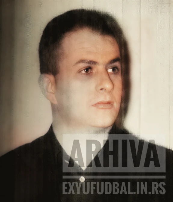 Sudija susreta Vasilije "Vasa" Stefanović (kolorizovano)
