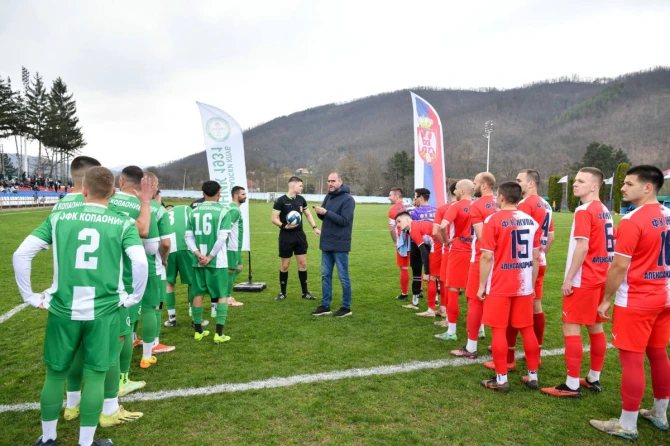 Slika pre početka utakmice - foto: Foto Tijana/arhiva kluba