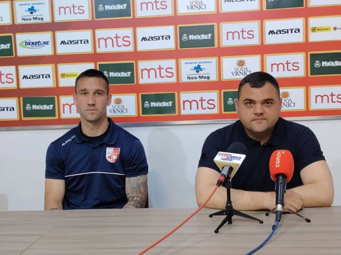 Detalj sa konferencije za štampu - foto: FK Radnički