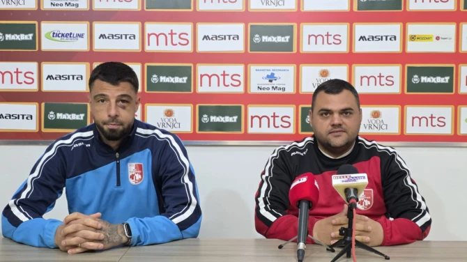 Detalj ssa konferencije za štampu - foto: FK Radnički