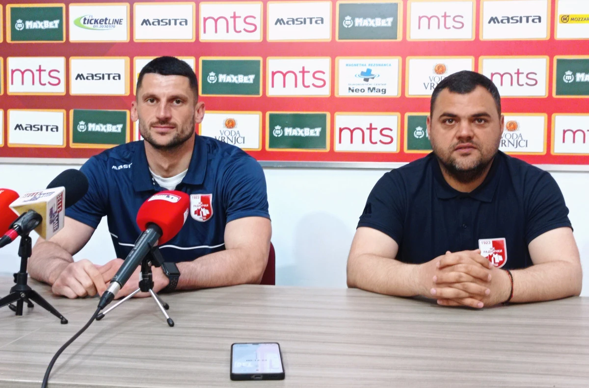 Detalj sa konferencije za štampu - foto: FK Radnički