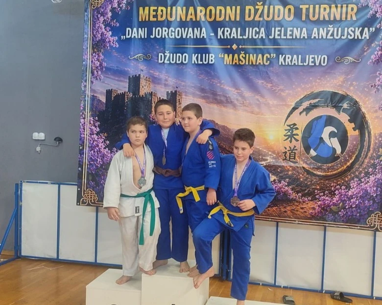 Proglašenje pobednika - foto: Džudo klub Brus/Bruski kofer
