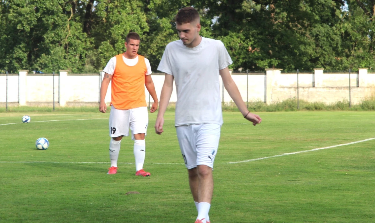 Vraća se: Golgeter Bečejaca Stefan Janković - foto: V. Jankov    