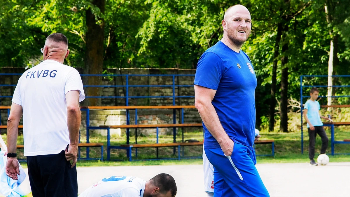 Trener Dušan Medić Beli u dogovoru s rukovodstvo izostao - foto: V. Jankov 