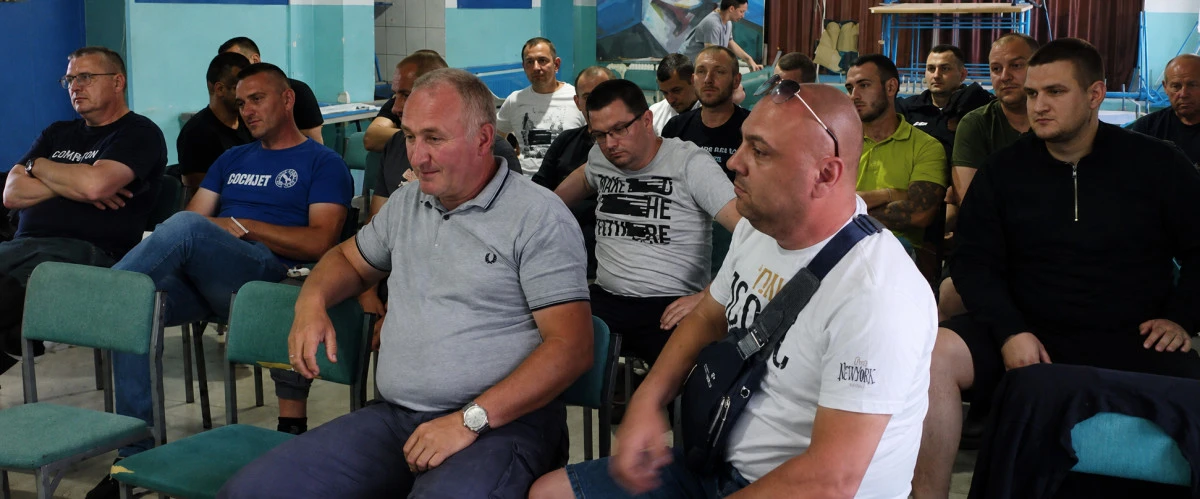 Članovi skupštine FK Šumadija Azanja - foto: N.Pavlović