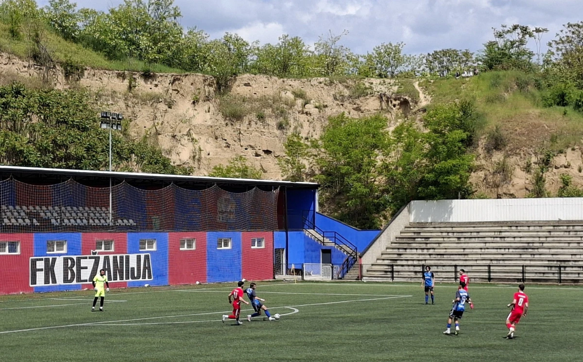 Detalj sa utakmice FK Bežanija - foto: H.D.Vujanović