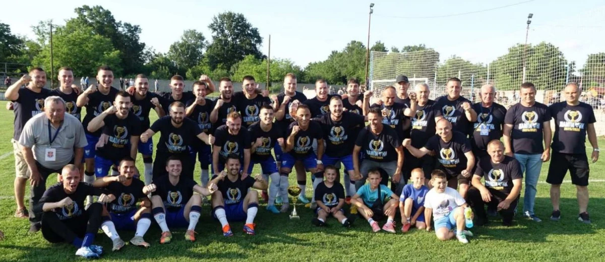FK Železničar Kusadak, prvak Podunavske okružne lige za 2025-2026 godinu - foto:Nebojša Stanković