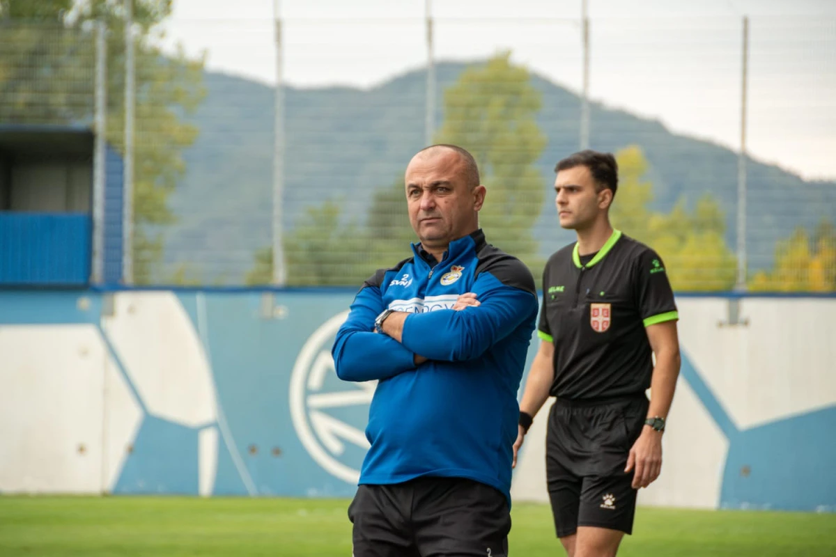 Trener Igor Stojaković - foto: FK Metalac/Ivica Milošević