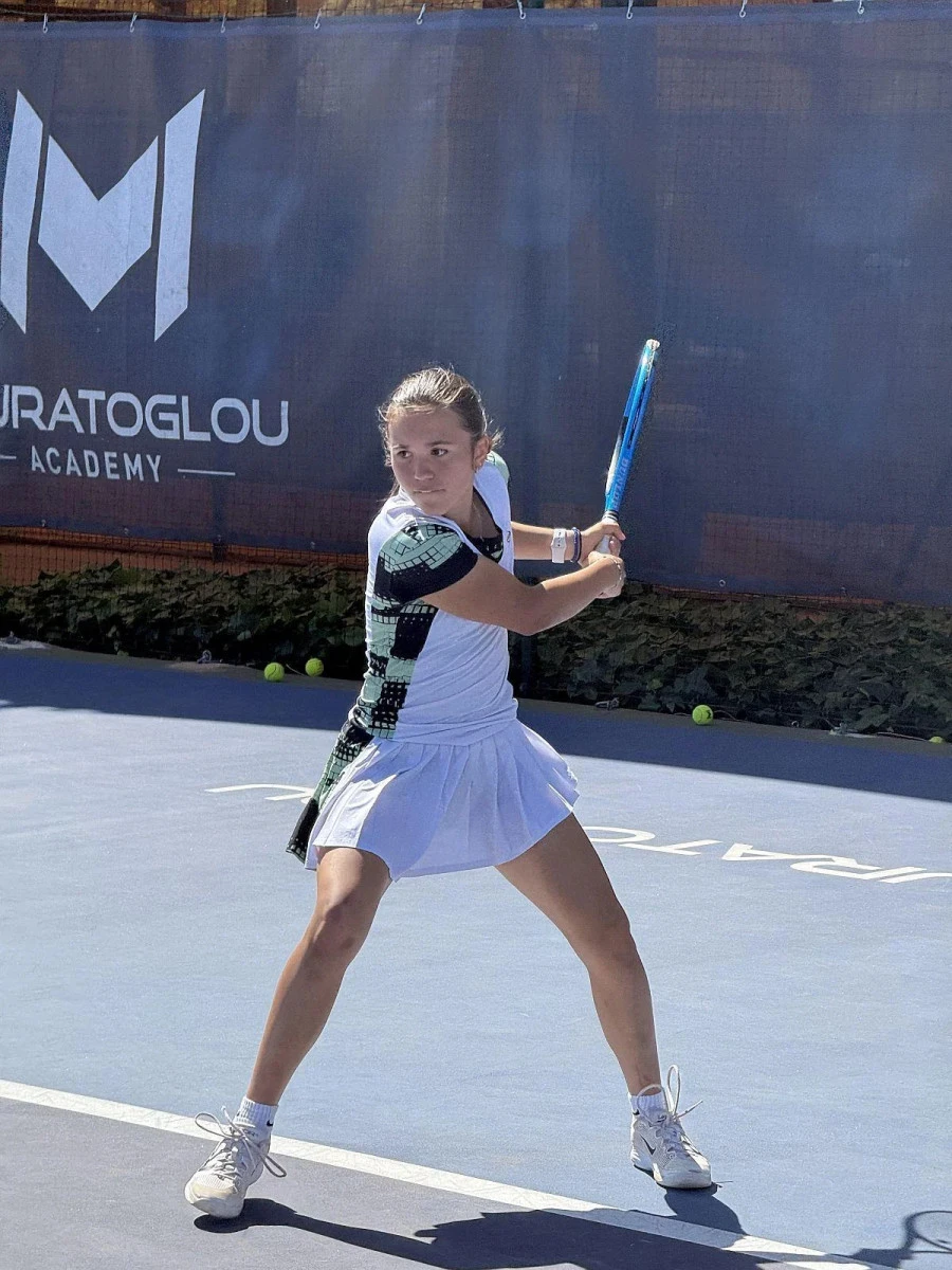 Helena Strainović na teniskoj akademiji Muratoglu - foto: lična arhiva