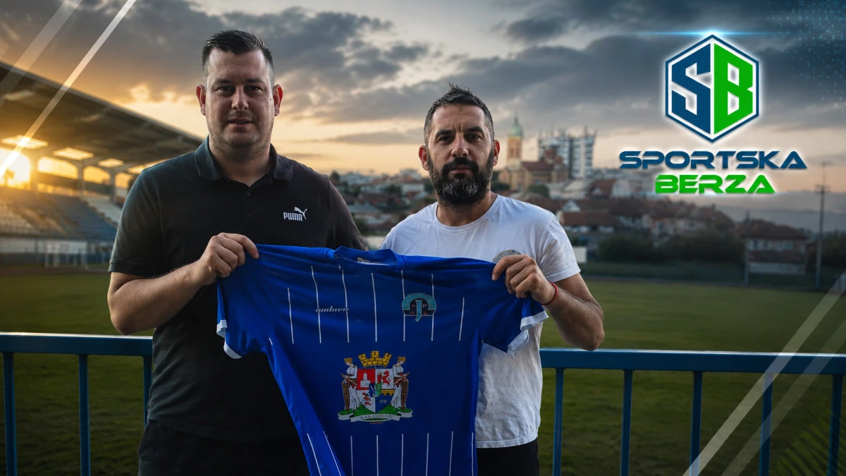 Aleksandar Maksimović i Nemanja Vlajić  gen. sekretar Jasenice 2017 - foto: FKJasenice 2017