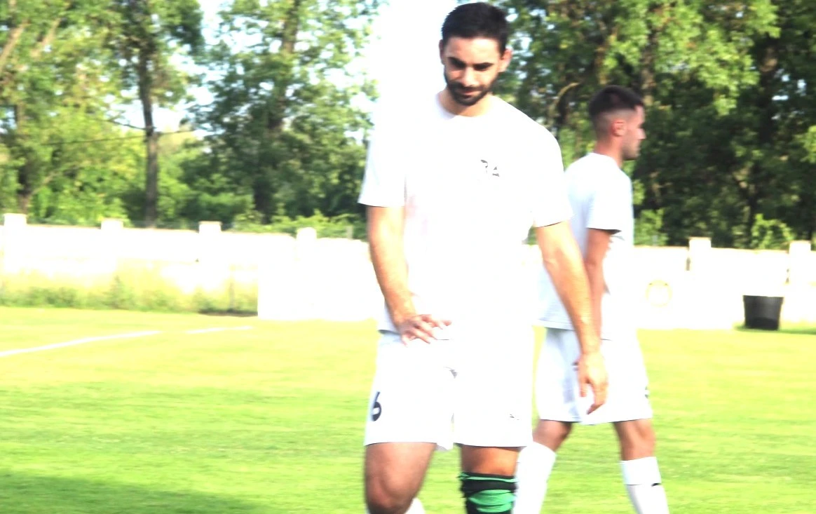 Bojan Đekić je postigao gol za Bečejce FOTO: V. Jankov