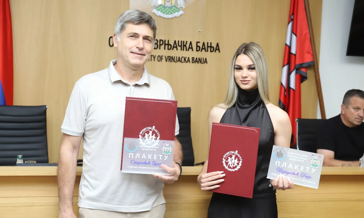 Dragan Stojkovic I Kaja Tutunovic Najbolji Sportisti U Opstini Vrnjacka Banja