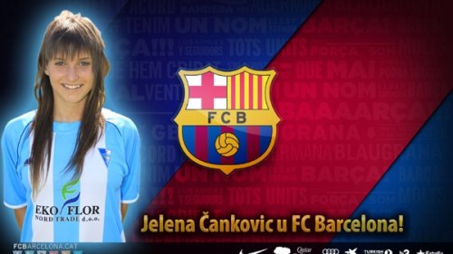 Igračica ŽFK Spartak Jelena Čanković potpisala za FC Barcelona, Prva ženska liga