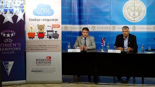 Wiener Städtische osiguranje podržalo fudbalerke Spartaka, Superliga Srbije Play Off