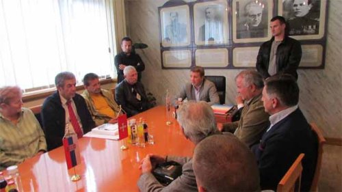 Prijem za fudbalske veterane Srbije