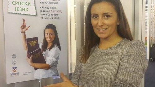 Streljaštvo: Andrea Arsović u akciji „Negujmo srpski jezik“