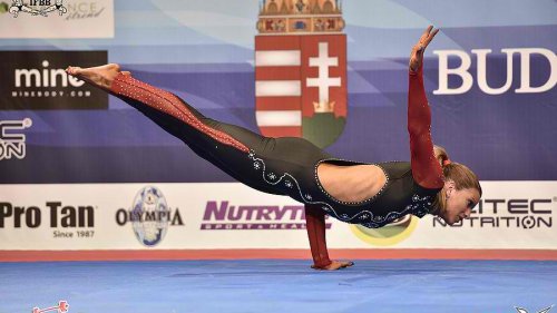 Budimpešta : Jelena Lukić iz Sombora dvanaesta na svetskom prvenstvu  u fitnesu