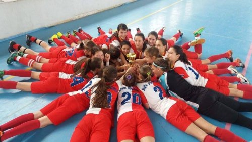 Prvi trofej u 2016. godini, kadetkinje šampionke Vojvodine, Superliga Srbije