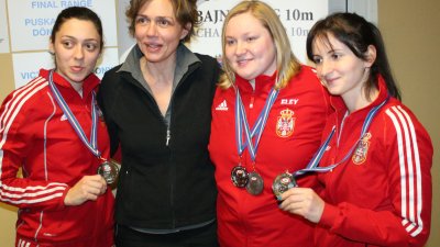 Streljaštvo: “Srebrni” pištolji i “bronzana” Arunovićeva na EŠ!