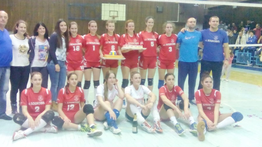 Kadetkinje ŽOK Šumadija na završnici prvenstva Srbije, Druga liga "Centar"