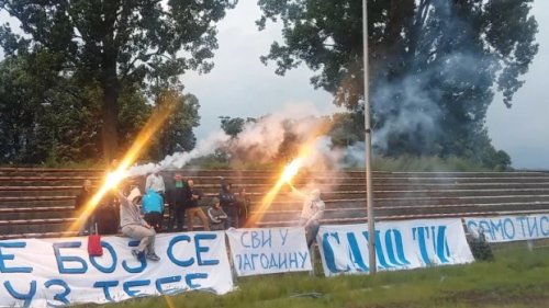 Bravo Pirgosi!!! Navijači na treningu uputili poruku fudbalerima da u subotu neće biti sami u Jagodini , u derbiju prvenstva!, Srpska liga Istok