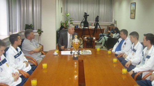 Načelnik Modriče primio šampione - Kapa dole za najbolje, Prva liga Republike Srpske