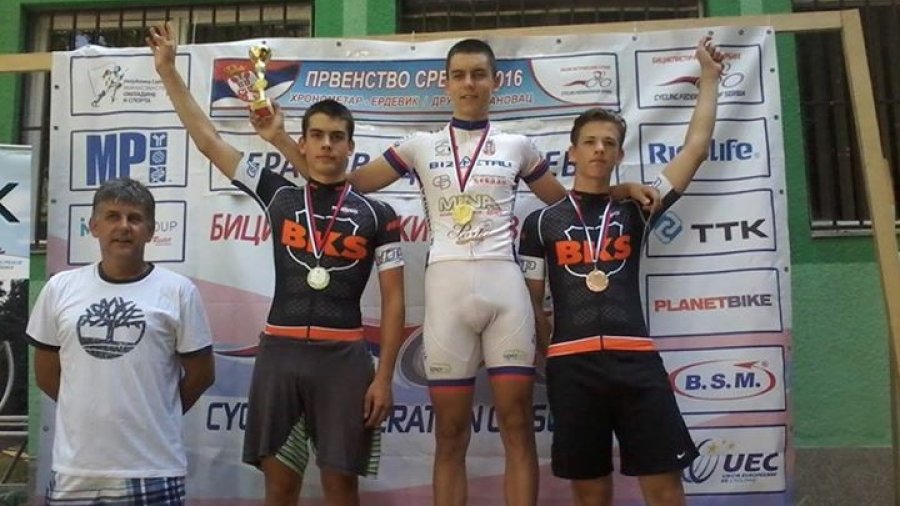 Dve biciklističke trke za dva dana i dva postolja za Aranđelovčkog biciklistu