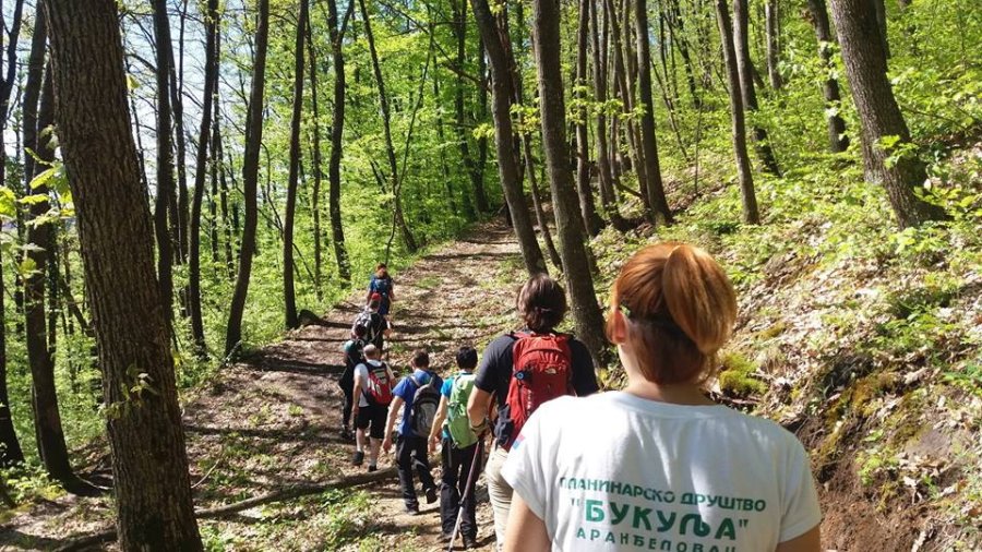 Stazama Bukulje i Venčaca u organizaciji planinara iz Aranđelovca