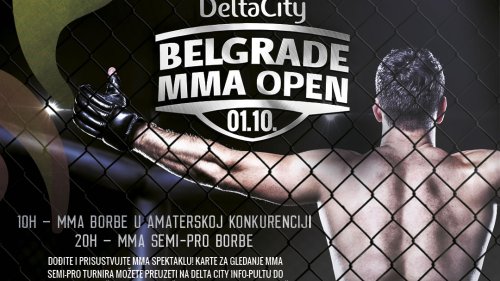 U subotu peto Otvoreno MMA prvenstvo Beograda