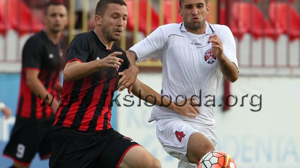 PLS: Budućnost - Sloboda 1:1, Prva liga Srbije