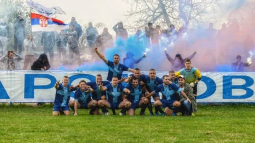 Hiljadu vatrenih navijača na utakmici sedme lige, Druga opštinska liga Obrenovac
