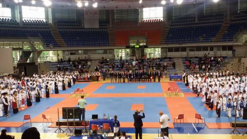 Veliki broj mladih na karate turniru