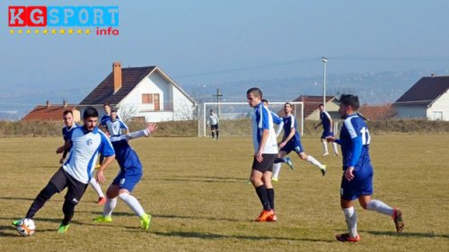 Pobeda Radničkog 1923 u prijateljskom susretu sa Šumadijom 1903, Srpska liga Zapad
