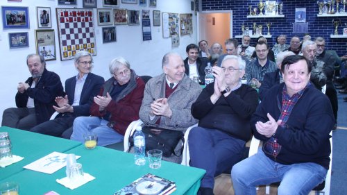 Šah: U ŠK Beograd održano veče posvećeno velemajstoru Miodragu Miki Todorčeviću