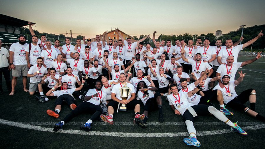 Protestni trening Veprova ispred Opštine, Sport klub Prva liga 2016 - Play Off