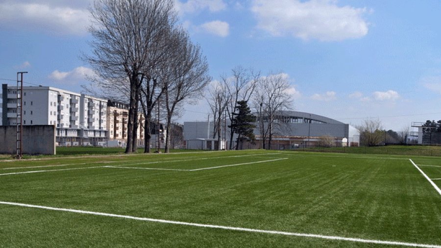 Radovi na pomoćnom terenu stadiona Čika Dača u završnoj fazi, Srpska liga Zapad