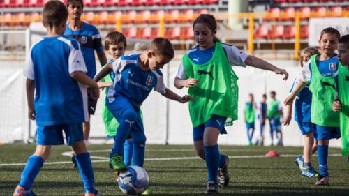 Škola fudbala nacionalnog tima Italije gost Voždovca, Superliga Srbije - Play Off