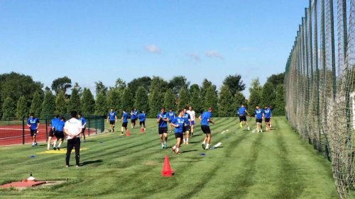 Poslednjeg dana priprema prijateljski susret Radnika sa Teleoptikom, Superliga Srbije