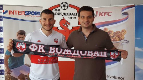 Mihailo Perović novo pojačanje Voždovca, Superliga Srbije