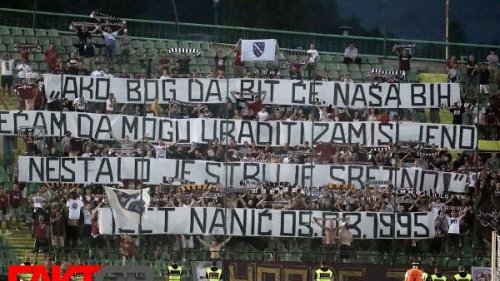 Na Koševu veličanje „Oluje“ – je li to fudbal?