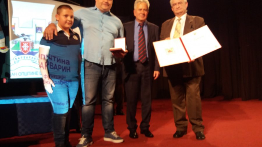 Temniću 1924 zlatna plaketa opštine Varvarin, Prva liga Srbije