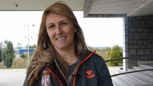 Katarina Tomašević pred start sa Farankama