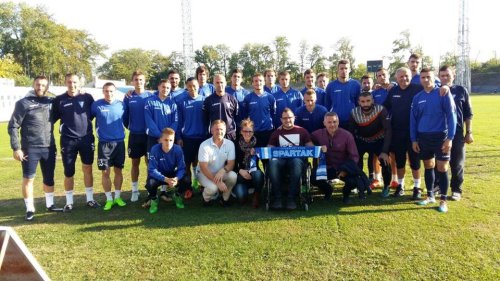 Igrači Spartaka ispunili želju mladog Paula Charliera iz Belgije, Superliga Srbije