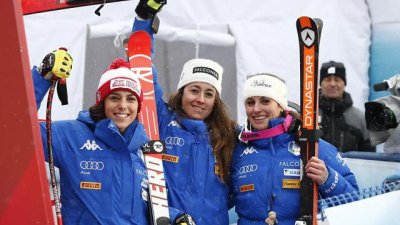 Trostruko slavlje Italijanki