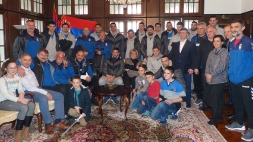 Reprezentacija posetila ambasadu u Zagrebu